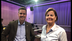 Samferdselsminister Knut Arild Hareide møtte i dag norsk næringsliv for å få innspill til neste Nasjonal transportplan , NTP 2022-2033.